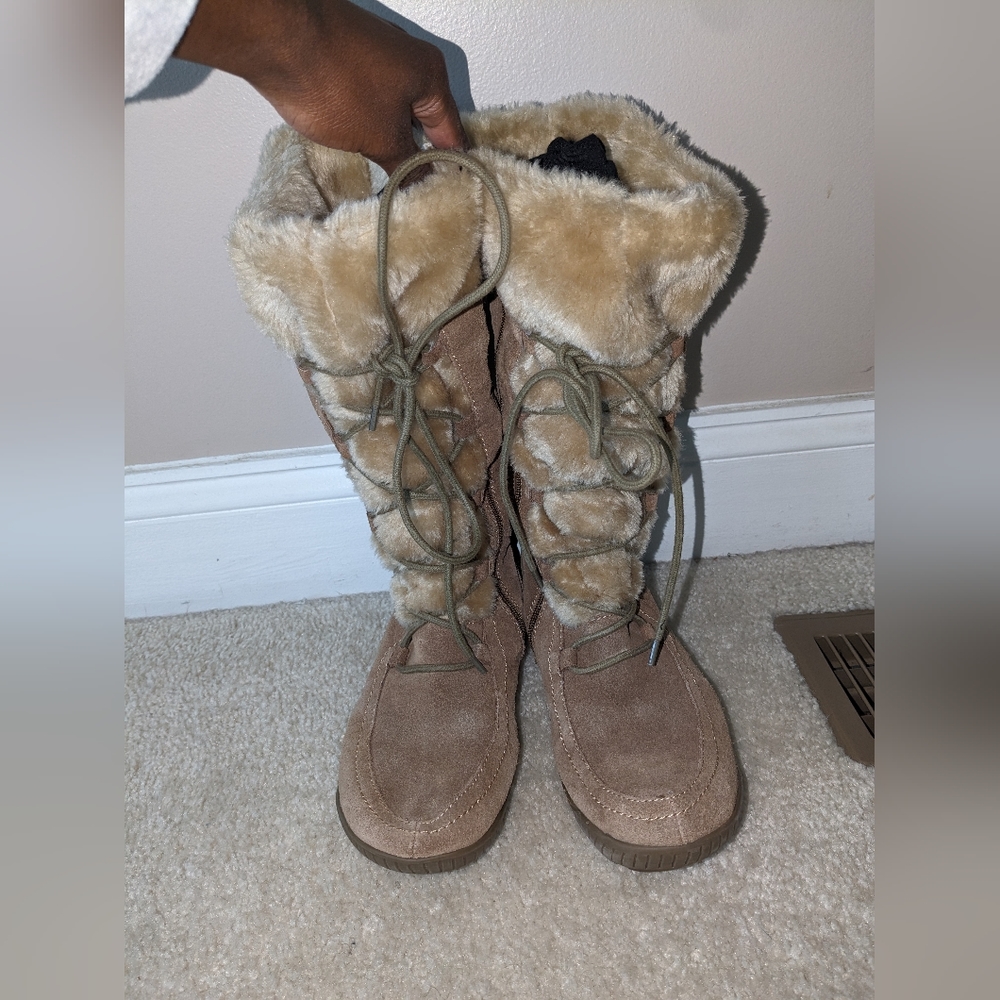 Faux Fur bass winter boots